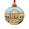 Institute of Art, Minneapolis, Minnesota, USA Glass Ball Christmas Ornament 3.25 Inches